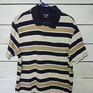 St. Johns Bay Vintage Collared Short Sleeved Polo